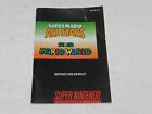 Super Mario All-Stars + World Super Nintendo SNES Instruction Manual ONLY