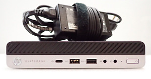 HP EliteDesk 800 G3 65W i5-7500 3.4GHz 16GB RAM 256GB SSD Bad USB Port & Fan