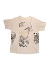 MC Escher AOP 1990 Single Stitch Vintage T Shirt Large Tee All Over Print Art