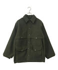 Filson Double Mackinaw Wool Cruiser Jacket Green Size 38