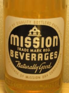 MISSION BEVERAGE Bottle - Missoula, Montana - Unopened bottle w/ perfect cap