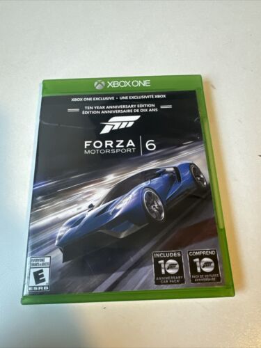 Forza Motorsport 6 Ten Year Anniversary Edition Xbox One - CIB Complete
