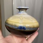 Small Studio Pottery Crystaline Bud Vase