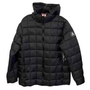 Reebok Glacier Shield Insulated Puffer ZipUp Jacket Mens NWT Black Men's Medium
