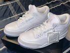 Jordan Retro 3 Triple White- Size 10.5 Brand New In Box Authenticated by GOAT