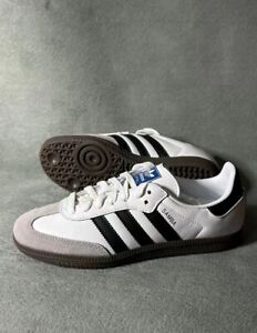 US adidas Samba OG Mens Originals Shoes Trainers US size 5.5 - 11 B75806 White