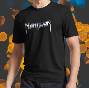 New Shirt Manowar Active Logo T-Shirt Funny American Usa Unisex Size S-5XL