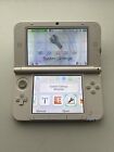 Region Free Authentic Nintendo 3DS XL + 16GB SD Card - PinkWhite - Excellent