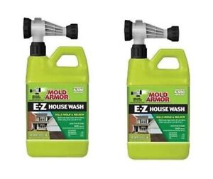 Mold Armor FG51164 E-Z Home Wash Cleaner - 64oz (2-pack)