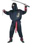 Ninja Fighter Japanese Warrior Samurai Master Martial Art Adult Mens Costume