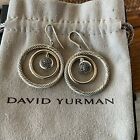 DAVID YURMAN SS BLACK DIAMOND MOBILE EARRINGS