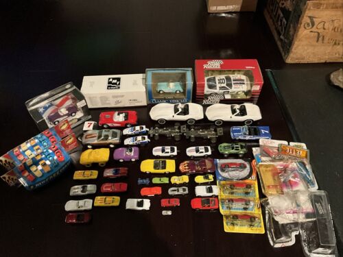 Vintage Diecast And Other Corvette Loose Lot