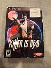 Killer Is Dead Limited Edition PS3 Complete in Box CIB