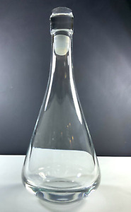 New ListingCalvin Klein Gable Crystal Decanter and Stopper
