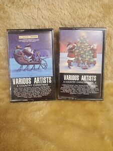 New ListingA Country Christmas Various Artists Volumes 1 & 2 Cassette 1982