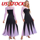 US Women's Vintage Cocktail Dress Gothic Victorian Mermaid Sea Witch Cosplay