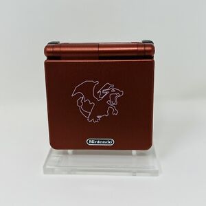 Game Boy Advance SP IPS V5 OSD 15 Brightness Lvls & Color Modes - Charizard