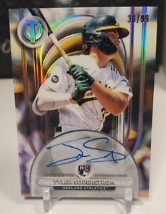 New Listing2024 Topps Tribute Tyler Soderstrom League Inauguration RC Rookie Auto /99 A's