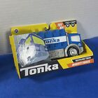 New Tonka Mighty Force Recycling Garbage Truck Blue Vehicle w Real Lights Sounds