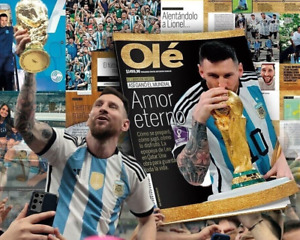 Messi Qatar 2022 World Cup Argentina NEW FREE SHIPPING