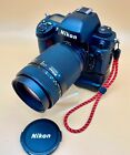 New Listing[NEAR MINT] Nikon F100 SLR Camera w/ MB-15, Nikkor 70-210mm f/4-5.6 D-AF & EXTRA