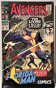 Avengers #34 VG/FN 5.0 first app Living Laser Stan Lee/Don Heck 1966