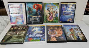 Disney-Pixar-Tri Star Kids DVD Movies Lot of Eight