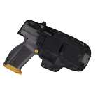 Glock - IWB Kydex & Leather Hybrid Holster - Optic Ready - Matte Black