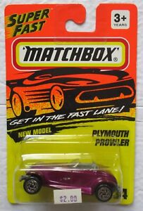 Matchbox Super Fast Dodge Viper RT/10 #10 New Model 1:64 Scale Diecast 1994