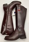 Pajar Women's Waterproof Leather Dogueno Equestrian Riding Boots Brown Size 5.5