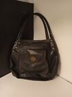 AXCESS Black Leather Over The Shoulder Bag Good Condition