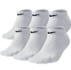 Nike Dri-Fit Men's 6-Pack Everyday Cotton Cushioned No Show Socks Size 8-12 L