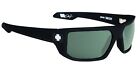 Spy+ - Men's McCoy Sunglasses, Soft Matte Black Happy Grey Green, 63mm