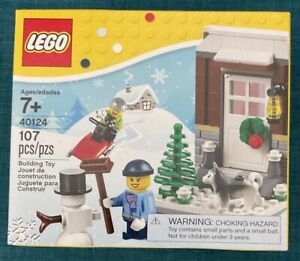 LEGO Seasonal 40124 Winter Fun NEW SEALED IN BOX RETIRED