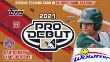 2021 Topps Pro Debut HUGE 24 Pack Factory Sealed HOBBY Box- 4 AUTOS+192 Cards