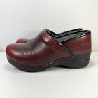 Dansko Professional Women 5.5-6 US / 36 EU Comfort Shoes Clogs Red Burgundy