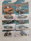 Hot Wheels 2024 Pearl and Chrome 56th Anniversary MIX 2 Set of 6 With Chase