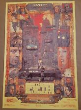 Krzysztof Domaradzki The Fifth Element Limited Red Variant  Screen Print Poster