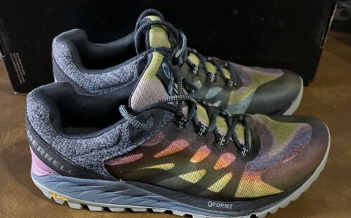 Merrell Antora 2 Womens US Size 9 Rainbow Trail Shoes J135430 Vibram Sole