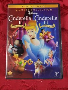 CINDERELLA II / CINDERELLA III: 2 Movie Collection (2012) Disney,