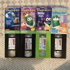 Lot of 4 VeggieTales VHS - Used - See Description for Titles