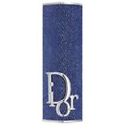 Christian Dior Addict Refillable Fashion Lipstick Case - Indigo Denim - Ltd Ed