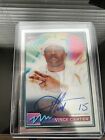 2021 Topps Finest Basketball Vince Carter Auto On Card #FA-VC