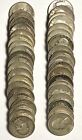 90% Silver Washington Quarters - Roll of 40 - $10 Face, Circulated, 1950-1964