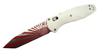 Benchmade Barrage Knife Osborne Tanto Blade White Handle Custom