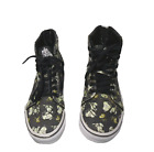 Vans Off the Wall Kids Snoopy Skateboard Hi Top Canvas Sneakers Shoes US SZ 12