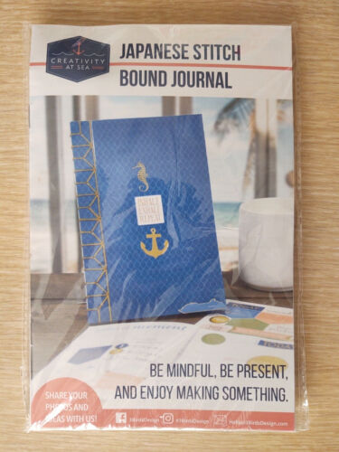 Creativity at Sea Japanese Stitch Bound Journal Craft Set (New) 5 1/2