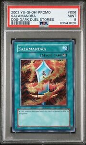 Salamandra DDS PSA 9 Secret Rare Game Promo #006 Yugioh 2002