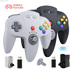 Wireless Switch N64 Controller for Nintendo 64 NSO PC Mac Window Steam Android