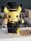 Pikachu Pastry Chef Black Plush Pokemon Cafe Japan Exclusive - USA Seller